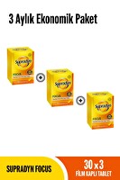 Supradyn Focus 30x3 Film Kaplı Tablet 3 Aylık Ekonomik Paket