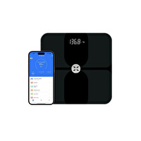 Xenon Smart Dijital Mobil Uygulama Denetimli Akıllı Tartı Yağ Kemik Kas Kütlesi Ölçen Vücut Veri Analizi için Bluetooth Baskül