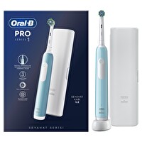 Oral-B Pro Series 1 Mavi Şarjlı Diş Fırçası - Seyahat Kabı