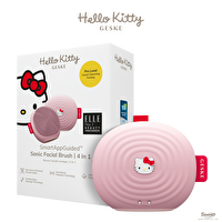 Geske Hello Kitty Titreşimli Pembe Yüz Temizleme Ve  Masaj Cihazı| Sonic Thermo Facial Brush