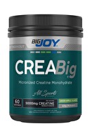 BigJoy Creabig %100 Mikronize Kreatin Monohidrat Yeşil Elma Aromalı 420g 60 Servis