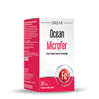 Orzax Ocean Microfer Takviye Edici Gıda 30 Tablet