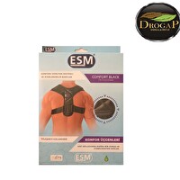 ESM Comfort Siyah Bedensiz Dik Duruş Korsesi