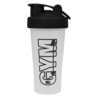 Cool Shaker Gym 650 ML Ölçekli ve Sızdırmaz Kapaklı Protein Shaker Şeffaf