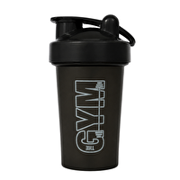 Cool Shaker Gym Shaker 550 ML Ölçekli Sızdırmaz Kapaklı Protein Shaker Siyah
