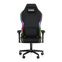 Exvega Lunar Active 2024 Serisi Dokuma Profesyonel Gaming Oyuncu Koltuğu Siyah