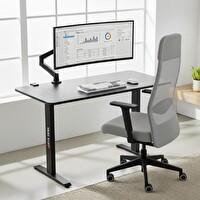 XDrive Rüzgar Çalışma Masası Siyah (100x60)