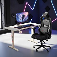 XDrive Rüzgar Oyuncu Masası Beyaz 120x60