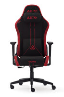 Titanseat Kairo Kırmızı Kumaş Oyuncu Koltuğu