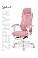 Karr Gaming Zephyr Oyuncu Koltuğu - Pembe