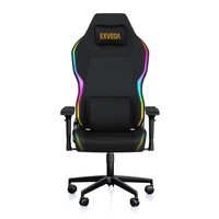 Exvega Lunar Active Rgb Gold Oyuncu Koltuğu Siyah