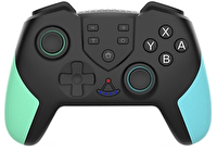 Gizala T23 Kablosuz Ekstra Tuşlu Yeşil Mavi Nintendo Switch Pro Controller