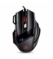 Piranha X7 Siyah Kablolu Oyuncu Mouse