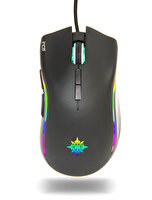 Inca IMG-049T Anahita RGB Macro Keys Professional Siyah Gaming Mouse