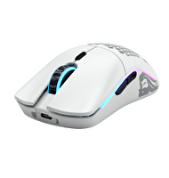 Glorious Model O Minus Wireless RGB Beyaz Gaming Mouse