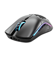 Glorious GLO-MS-OMW-MB Model O- Minus Kablosuz Orta/Küçük El RGB Mat Siyah Oyuncu Mouse
