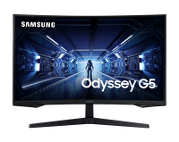 Samsung Odyssey G5 LC27G55TQWRXUF 27" 1 ms 144 Hz 2K WQHD DP HDMI FreeSync Premium HDR10 Pivot Curved Gaming Monitör