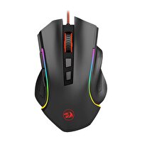 Redragon Griffin M607 RGB Aydınlatmalı 7200 DPI Siyah Gaming Mouse