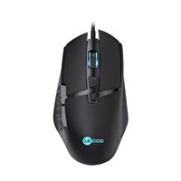Lecoo MG1101 RGB Siyah Gaming Oyuncu Mouse