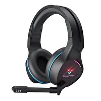 SoundPEATS G1 Kablolu RGB Kulak Üstü Siyah Oyuncu Kulaklığı