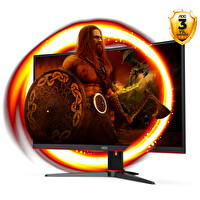AOC C27G2ZE/BK 27" 240 HZ 0.5 MS (HDMI+Display) FreeSync Full HD Curved LED Monitör