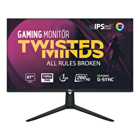 Twisted Minds TM27PG 27" 1 MS 260 Hz HDMI DP FreeSync/Gsync RGB Nano FHD IPS Gaming Monitör