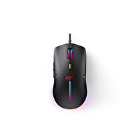 Havit Gamenote MS1031 RGB Gaming Yüksek Hassasiyetli Siyah Oyuncu Mouse