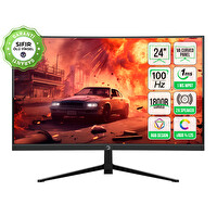 Gamepower VIVID F10 24" RGB 100 Hz 1Ms 2x2W VA Speaker Curved Oyuncu Monitörü