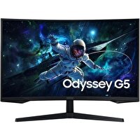 Samsung Odyssey G5 G55C LS32CG552EUXUF 32" 1 ms 165 Hz HDMI DP VA QHD Curved FreeSync Monitör