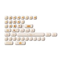 Akko Steamed Buns PBT 138 Adet Keycap Set