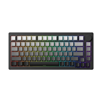 Akko Monsgeek M1 V5-SP VIA Siyah Gradient RGB Kablosuz Hotswap Mekanik Gaming Klavye