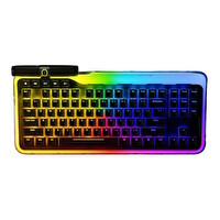 HYTE KB-HYTE-KEEB US ANSI Keeb TKL ANSI Fluffy Lavender Switch qRGB Hotswap Mekanik Oyuncu Klavyesi
