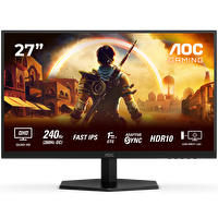 AOC Q27G42ZE 27" 260 Hz (OC) 1 MS HDMI DP AdaptiveSync HDR10 QHD FAST IPS Oyuncu Monitörü