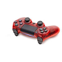 Evimdeyokyok PS4 Gamepad Transparent Kırmızı HD323E