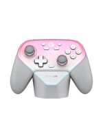 GameSir Super Nova Hall Effect 2.4G Nintendo Switch Windows PC Android Ios Wireless Controller Pembe