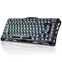 GravaStar Mercury V75 HE Hot-Swappable Rapid Trigger 8000Hz 0.125ms Kablolu Hall Effect Manyetik Switch Gaming Klavye