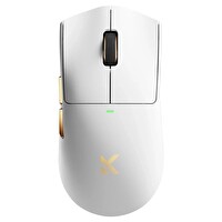 Mchose K7 PAW3950 MC-K7-7 Ultra Gold 8K Hz Sensör Kablosuz Simetrik Gaming Mouse - Beyaz