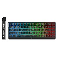 Mchose Ace 68 Super Esport %65 Hall Effect 8K Hz Hotswap RGB İngilizce Mekanik Klavye Siyah