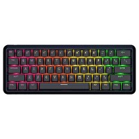 Waizowl Lightning 60 Siyah %60 Raesha Manyetik Switch 8K Hz Hall Effect Hotswap RGB İngilizce Mekanik Gaming Klavye