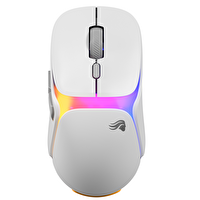 Glorious Model O3 Kablosuz RGB Ultralight 30000 DPI Gaming Mouse - Mat Beyaz