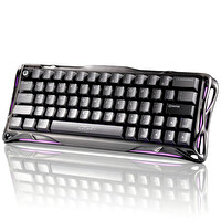 Gravastar Mercury V60 Pro HE Manyetik Switch Gaming Klavye 8kHz 0.125ms Kablolu İngilizce Q GunMetal
