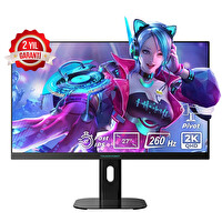 Thunderobot ZQ27F260L-TUR 27" 260Hz 2K QHD Adaptive Sync Fast IPS Pivot Gaming Oyuncu Monitörü