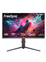 Rampage Ripper RM27F240Q 27" 240Hz 1MS Fast IPS QHD FreeSync RGB Pivot Flat Oyuncu Monitörü