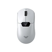 Aula SC390 Akıllı Ekranlı PAW3311 Sensör 20000 DPI 1000Hz Kablosuz ve Kablolu Gaming Oyuncu Mouse 2.4GHz Beyaz