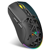Claw's Nexus Air V1 Kablosuz 10000 Dpi Makro Yazılımlı Değiştirilebilir Kapaklı RGB Kablosuz Gaming Mouse