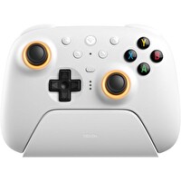 8bitdo Ultimate 2 Windows & Android Uyumlu Hall Effect 2.4G Kablosuz Beyaz Oyun Kolu