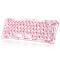 GravaStar Mercury V60 Kablolu İngilizce Q Manyetik Switch Gaming Klavye Crystal Rose