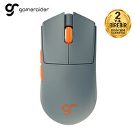 Gameraider GR3S PRO Tactical Gray PixArt 3395 Sensör Kablosuz Gaming Mouse