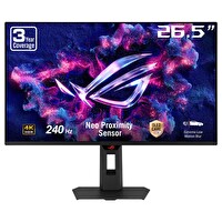 Asus ROG Strix OLED XG27UQDMS 26.5" 240Hz 0.03ms 4K UHD Adaptive Sync Tandem QD-OLED Pivot Gaming Monitör