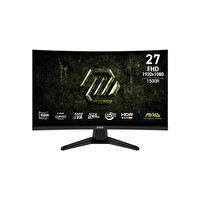 MSI MAG 275CF X24 27" 1920x1080 FHD 240Hz 0.5ms Curve 1500R Rapid VA HDMI DP Adaptive Sync Oyuncu Monitörü